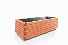 Pflanzkübel Blumenkasten Blumenkübel Kasten Rechteckig Pinie Lasiert Holz Kiefer