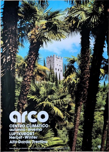 Poster plakat arco centro - poster,