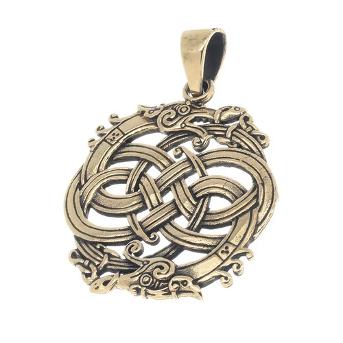 Keltischer drache knoten - drache,