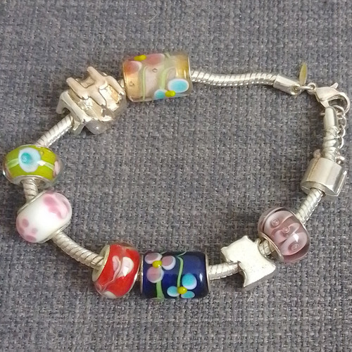 Charm armband schlangenkette - charm-armband,