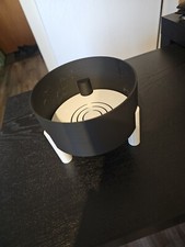 Blumentopf 3D Gedruckt Schwarz/weiß