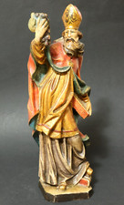 Alte geschnitzte Heiligenfigur