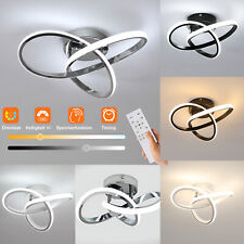LED Deckenleuchte Modern Deckenlampe 3-Farbige Dimmbar Küchenlampe Schlafzimmer