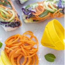 TUPPERWARE Spiralino Profi-Chef Tagliatelle Aufsatz Gemüseschneider Zoodles gelb