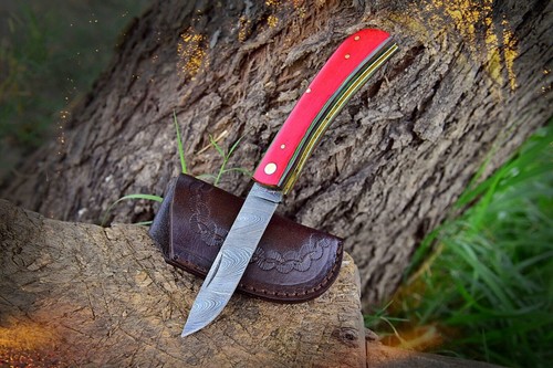 Damast taschenmesser - damast,