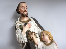 alte Heiligenfigur Der Heilige