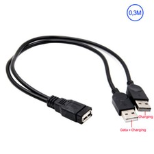Y-Splitter Adapter USB A