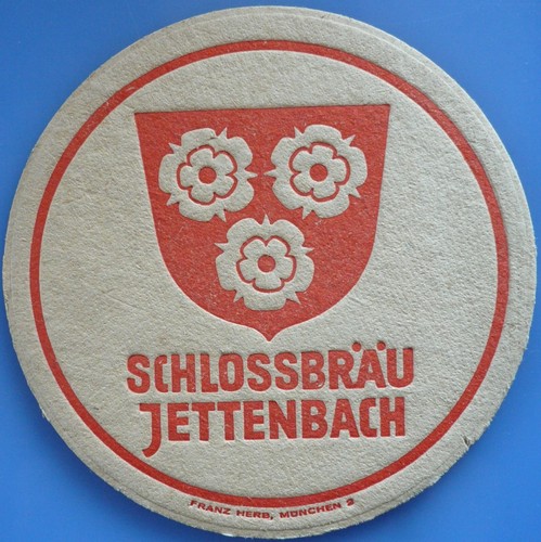 Alter bierdeckel schlossbräu - alter,