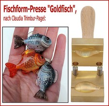 Fischform-Pressse "GOLDFISCH"