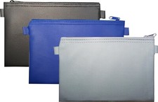 3 x Banktasche Kunstleder