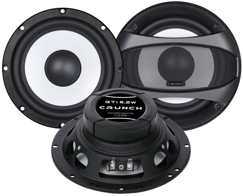 Crunch subwoofer set - crunch, gti-6.2w