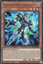 YuGiOh Visions-HELD Increase GFP2-DE057 Ultra Rare NM 1st