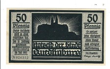 Notgeld - Quedlinburg - Heinrich der Vogler-Serie -50 Pfennig - 1921 - Bild 5