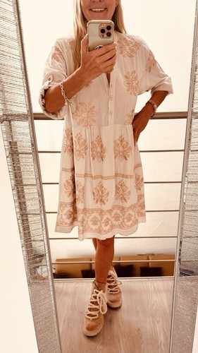 Boho minikleid tunika - minikleid, damen