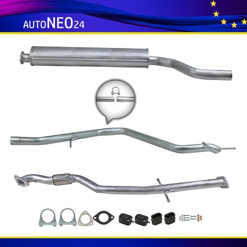 Komplette auspuffanlage opel - komplette,