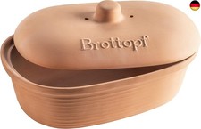 MÄSER 931996 Serie Ceramica Brottopf oval aus Naturton - Praktische 