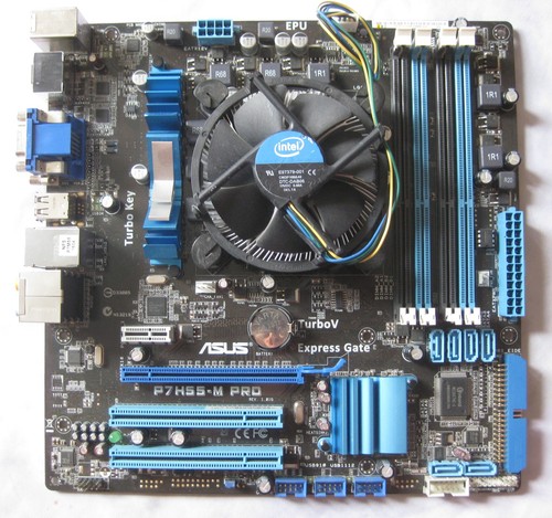 Asus p7h55 pro mit cpu - asus,