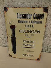 Altes Blechschild/