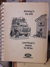 Land Rovers manual for Africa