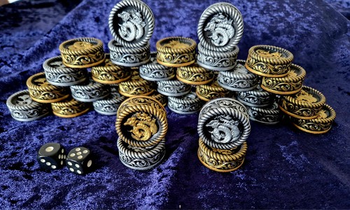 Spielsteine für backgammon - spielsteine,