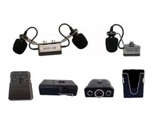 HDM 100 Mikrofon Diskant Bass inkl. Phantomspeisung für Harmonika Akkordeon Set