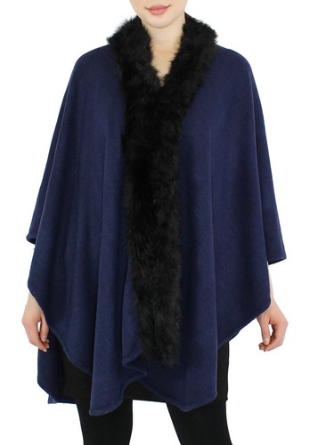 Damen strickmantel umhang - strickmantel,