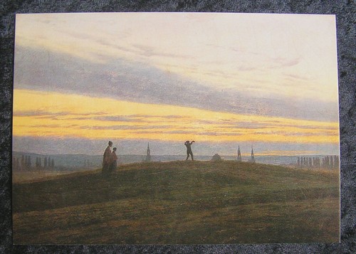 Kunstpostkarte caspar david - kunstpostkarte:,