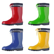 Bockstiegel Kinder Gummistiefel Stiefel Kim Sicherheitsreflektor Ausziehhilfe