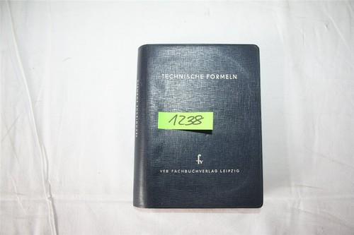 Technische formeln veb - technische,
