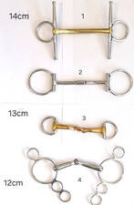 Spezial Gebisse 12cm 13cm 14cm ( z.B. Schenkeltrense, 3 Ring etc.  ) Trense