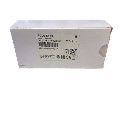Saia burgess pcd3 - burgess, pcd3.e110