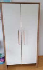 2türiger Kleiderschrank von Paidi für Baby-/Kinderzimmer in weiß (Serie Rico)