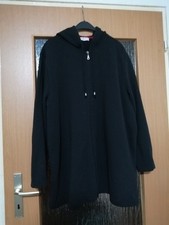 Ulla Popken Damen Sweatjacke mit Kapuze Gr. 54/56 Dehnbar