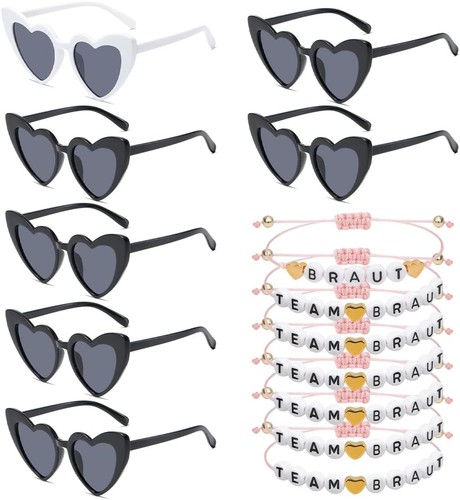 Sonnenbrille herz set stück - sonnenbrille,