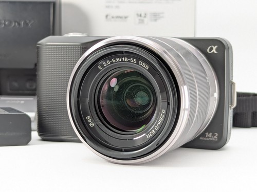 Sony alpha nex schwarz - sony,