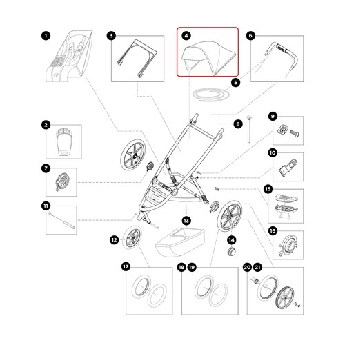Thule sun shade - -, für