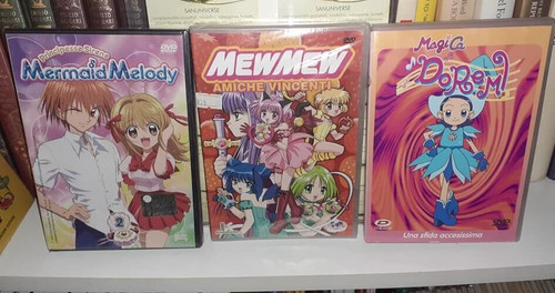 Lot dvd magnetten anime tv - magnetten,