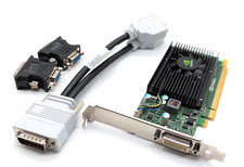 Nvidia Quadro NVS 315 NVS315 1GB PCIe  DMS-59 Dual Head Inkl. Kabel  Adapter