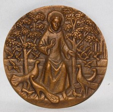 Plakette, Bronze, St