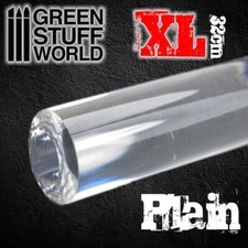 Acryl Roller GLATT XL Teigrolle rollstab kompatibel mit Sculpey Fimo Cernit Ton