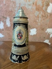 Becks bier bierkrug - bier, zinndeckel