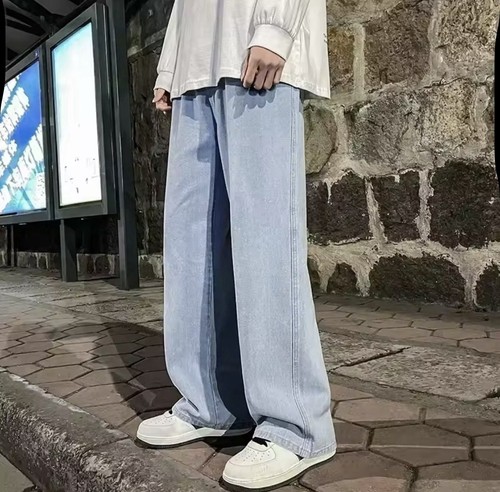 Herren baggy jeans y2k wide - baggy,