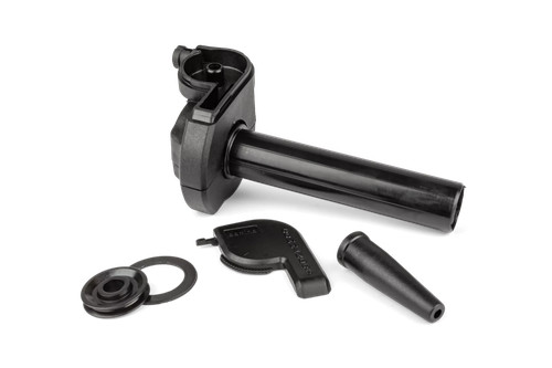 Gasgriff domino schwarz ohne - gasgriff,