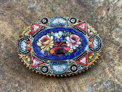 Alte millefiori brosche - alte,