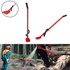 130 cm Stammheber Fällhilfe Stammwender mit Wendehilfe Wendehaken Fällhilfe Rot