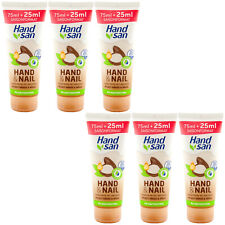 Hand san Handcreme HAND & NAIL 6 x 100ml pflegt Hand & Nägel pH-Hautneutral