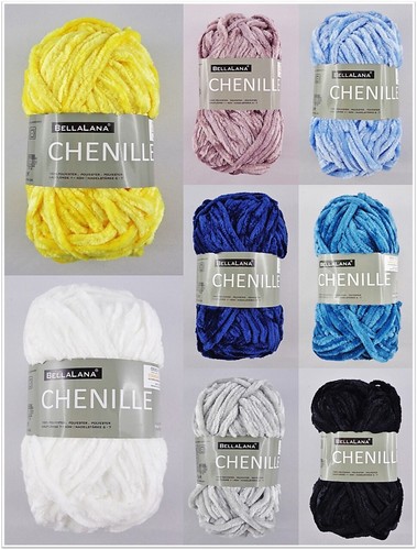 50g bellalana chenille samt - bellalana,