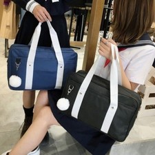 Japanisch Hoch Schuluniform Handtasche Leinen JK Student Lolita Anime Cosplay