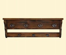 Massivholz Wand-garderobe