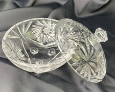 Kristall Bomboniere Mit Deckel